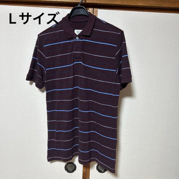 ポロシャツ 半袖 ボーダー コットン Tシャツ