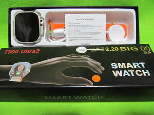 # новый товар смарт-часы T900 Ultra2 Gold / orange SmartWatch#