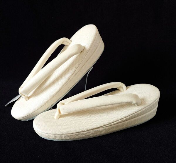 ★新品 草履 ゾウリ フリーサイズ 白色 日本製