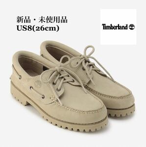 Timberland ティンバーランド 3eye CLASSIC LUG LIGHT BROWN NUBUCK a5p4z スリーアイ ライトブラウン ヌバック ボート メンズ US8