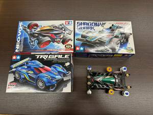 #4370 TAMIYA Tamiya Mini 4WD суммировать итого 4 позиций комплект Neo VQS / Try ge il / Shadow Shark и т.п. Racer PRO REV конечный продукт с коробкой 