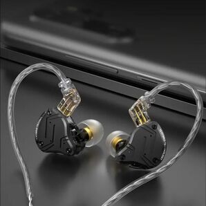 KZ ZS10 PRO X 高音質 有線イアホン マイク付 リケーブル可能