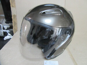 f9: NBSジャパン ジェットヘルメット A221 L ガンメタ