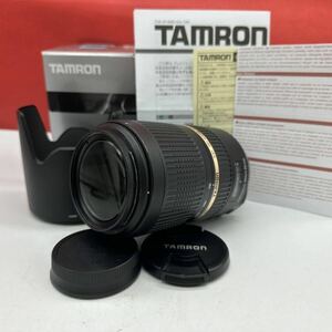 v TAMRON SP 70-300mm F/4-5.6 Ultrasonic Silent Drive camera lens present condition goods Nikon for Nikon box, instructions attaching Tamron 