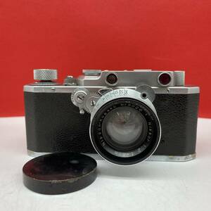 * Canon S type SEIKI-KOGAKU range finder film camera body Nikkor 5cm F2 lens Junk Canon 