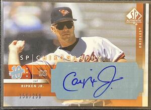 2003 SP Authentic Chirography Cal Ripken Jr. 250枚限定 直筆サイン Auto カル・リプケン・ジュニア