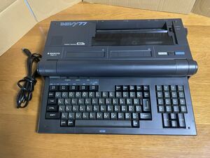 SANYO Sanyo Electric Sanyo MSX2 WAVY77 PHC-77 word-processor personal computer 