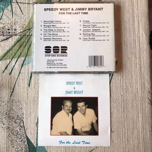 Speedy West & Jimmy Bryant CD For The Last Time 廃盤 Rare