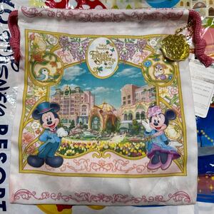 東京ディズニーシー　ファンタジースプリングスホテル　巾着　新品未使用タグ付き