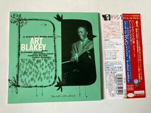 Art Blakey アート・ブレイキー / バードランドの夜 Vol.2 国内盤 紙ジャケット仕様 TOCJ9010