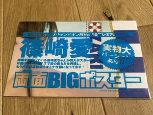 ★ポスター 篠崎愛 両面BIGポスター 実物大 2013年ヤングチャンピオン烈No.10付録 B