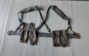  Vietnam war America sea .. equipment set M1961 piste ru belt *M1961 magazine pouch *M1941 suspenders pad attaching the US armed forces discharge goods the truth thing 
