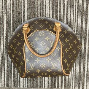 ☆1円☆LOUIS VUITTON ルイヴィトン モノグラム エリプスPM M51127ハンドバッグ ブラウン 手提げ ドーム型 シリアルTH1002