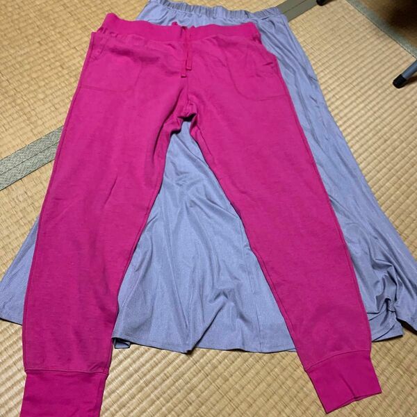 gu ユニクロ XLサイズ　スウェットパンツ　スカート