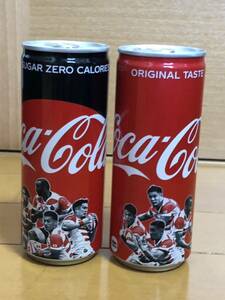 コカ・コーラ　ラグビー日本代表スリム缶　未開栓