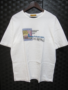 ランセル LANCEL Tシャツ 半袖 刺繍 コットン 白 C593