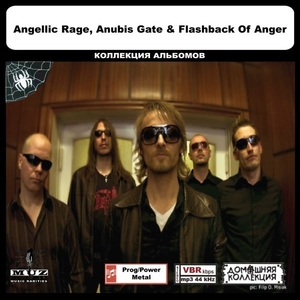 ANGELLIC RAGE, ANUBIS GATE & FLASHBACK OF ANGER MP3CD 1P◎