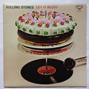 The Rolling Stones Let it Bleed LP 国内盤