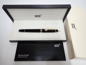  beautiful goods MONTBLANC MEISTERSTUCK PIX Montblanc Meister shute.k fountain pen (AU585 EF superfine character ) Gold coating % 6E68A-36