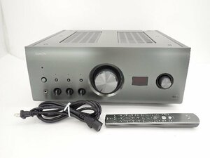 【美品】DENON デノン デンオン プリメインアンプ PMA-A110 2020年製 創立110周年記念モデル リモコン付き 配送/来店引取可 ∽ 6E981-1