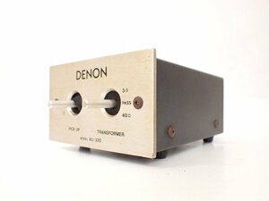 DENON デノン デンオン MC昇圧トランス AU-320 □ 6E9EE-1