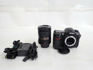 Nikon ニコン D200 デジタル一眼レフカメラ AF-S NIKKOR 18-200mm F3.5-5.6 G ED DX レンズセット ∴ 6E322-6