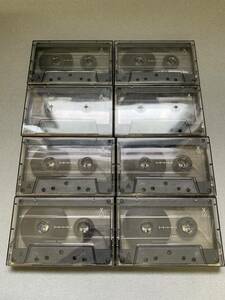 中古 カセットテープ ソニー SONY X TYPEII ハイポジ 8本セット