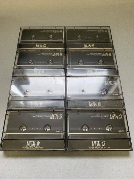 中古 カセットテープ ソニー SONY METAL-XR 8本セット