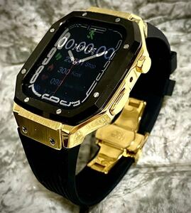  Apple часы Raver Apple Watch custom покрытие кейс резиновая лента частота metal custom золотой концепция способ BGG