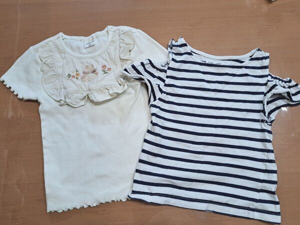 ⑥チャオパニックティピー Tシャツ2枚セット 100