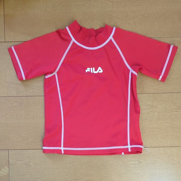 FILA ラッシュガード 半袖 キッズ 水着