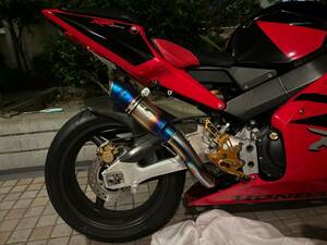 CBR954RR oo nisi heat Magic titanium full exhaust 