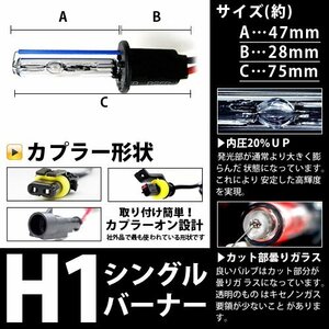 2本sEt hID 交換用 補修用 バルブ 35w/55w兼用 h1 10000k HIDバルブ キセノン ヘッドライト フォグ ランプ など 交換 後付け 電球