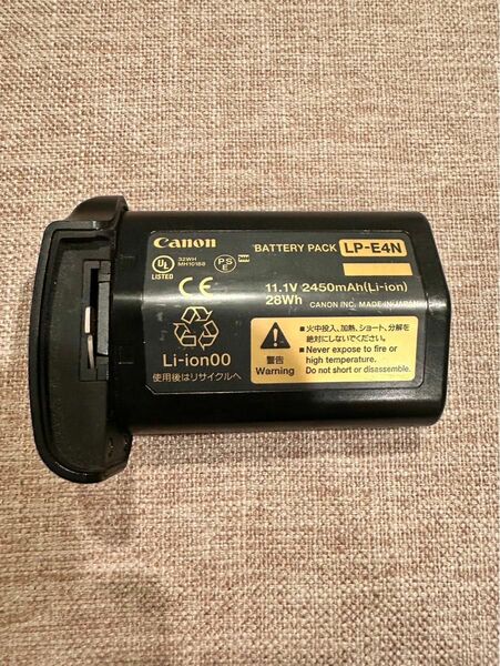 【劣化度0】Canon LP-E4N 純正バッテリーパック