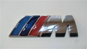 【送料無料】 BMW M スポーツ リア サイド エンブレム 薄青×濃青×赤 E36E64E60E61E65E66E70E71E81E83E85E87E89E90E91E92E093F01F07F10♪