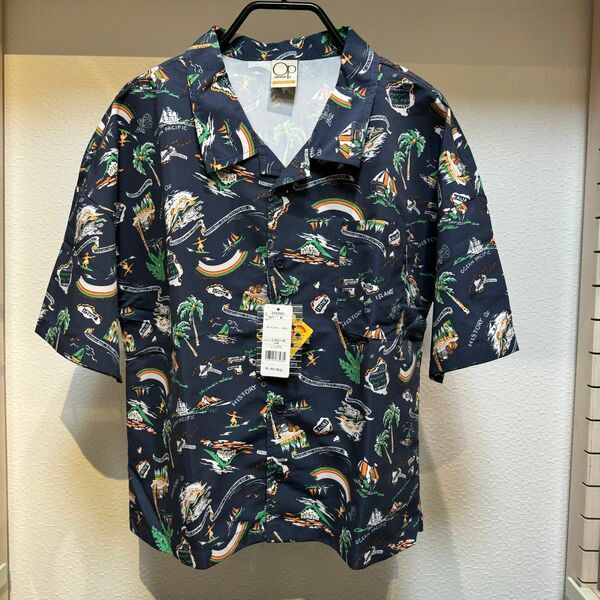 M新品OP ocean pacificオーシャンパシフィックアロハシャツ半袖