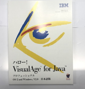 【ジャンク】箱なしVisualAge for Java プロフェッショナル2.0日本語板