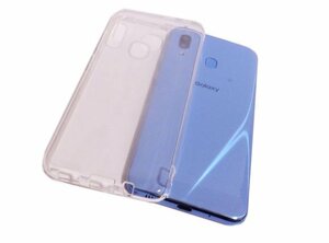 Galaxy A30 SCV43 AU UQモバイル J:COM ギャラクシー A30 ソフト 片面 光沢 TPU ギャラクシー A30 ケース カバー クリア 無色 透明