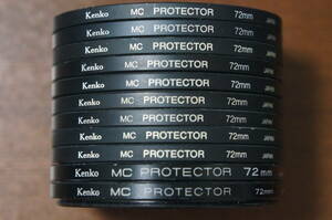[72mm] Kenko MC PROTECTOR / プロテクター フィルター 380円/枚