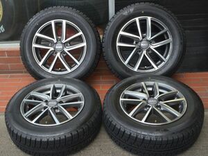 15in MAK DRESDEN 15X6.0J PCD 112 5穴 +47 ブリヂストン アイスパートナー2 195/65R15 スタッドレス付 フォルクスワーゲン ゴルフ 5/6/7