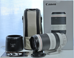 CANON EF100-400mm F4.5-5.6L IS II USM ★1円スタート・送料出品者負担・中古美品！★