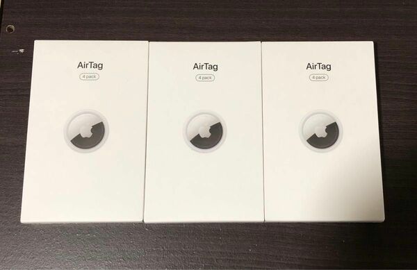 Apple AirTag 12個セット 4個セット× 3 新品未開封　当日発送