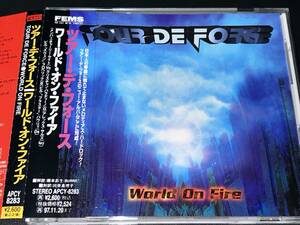 Tour De Force / World On Fire '95年国内帯付