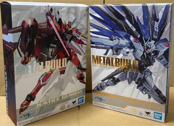 METAL BUILD フリーダムガンダム CONCEPT 2 & ジャスティスガンダム 機動戦士ガンダムSEED 国内正規品