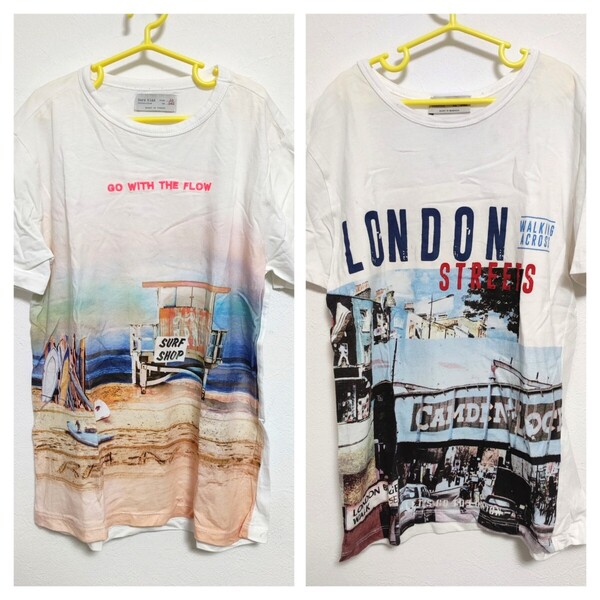 〈140〉ザラ 半袖 Tシャツ 2枚 yut140