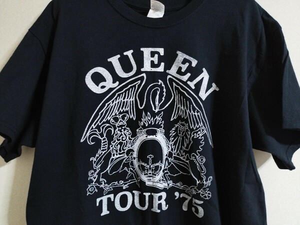 QUEEN クイーン 1975 ライブツアー 復刻 Tシャツ Tee サイズ L バンド ロック