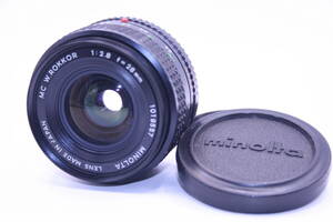 ★良品★ MINOLTA ミノルタ MC W.ROKKOR 28mm F2.8 L-0308