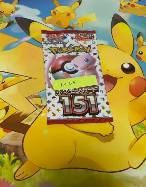 ポケモンカードゲーム 151 1パック 高重量 マスボ ポケカ イチゴーイチ バイオレット スカーレット