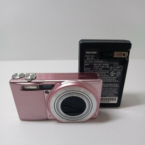 ② RICOH　デジタルカメラ　CX6ピンク　【CX6-PK】DC3.8V