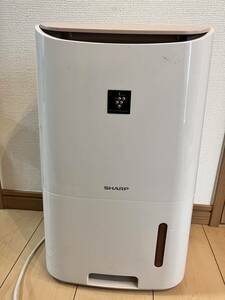 SHARP 除湿機 CV-E71-W 衣類乾燥除湿機 